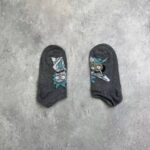 جوراب مچی زنانه ریک اند مورتی طوسی